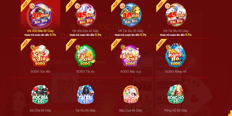 Chương trình đặc biệt mini game siêu nhận thưởng