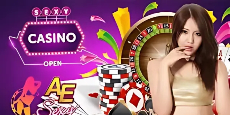 Giao diện cuốn hút và dealer hấp dẫn tại Casino Sexy AE